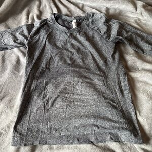 Athleta Gray Long Sleeve Top